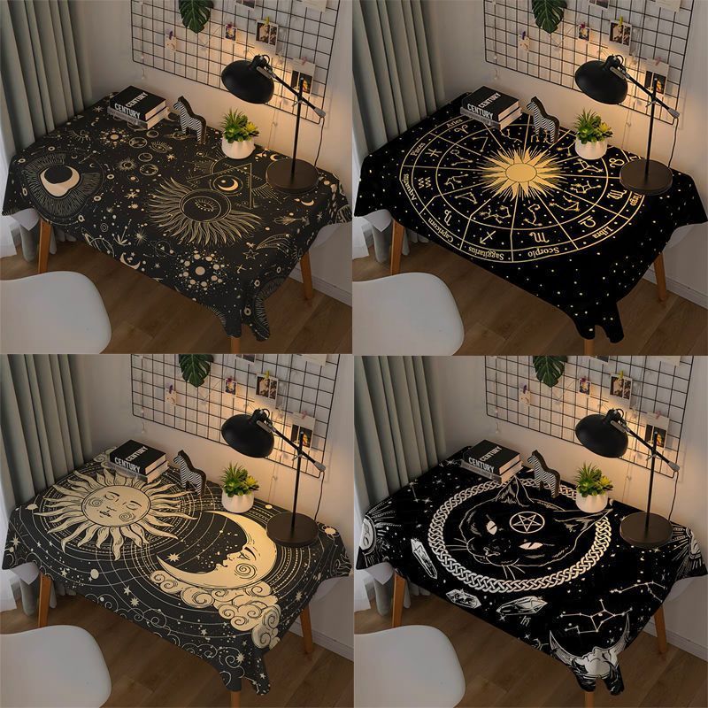 A Tarot tablecloth