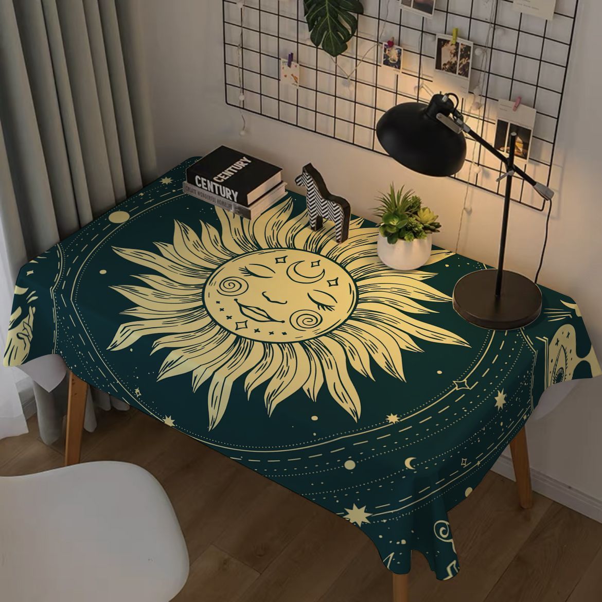A Tarot tablecloth