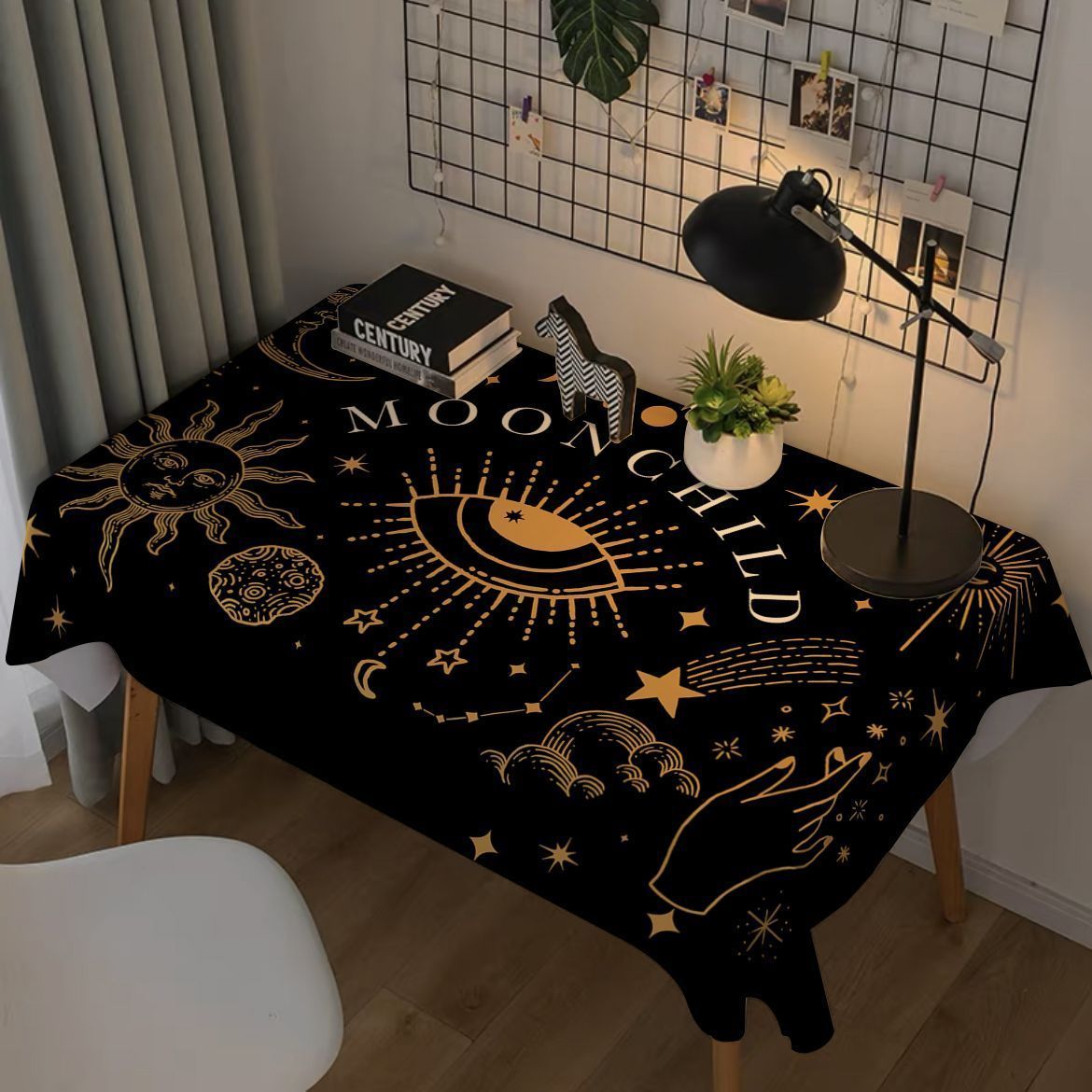 A Tarot tablecloth