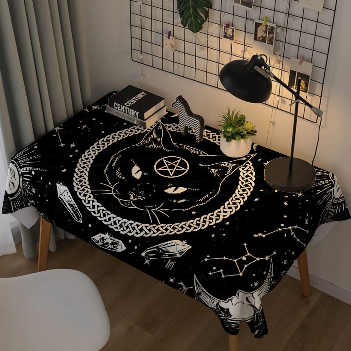 A Tarot tablecloth