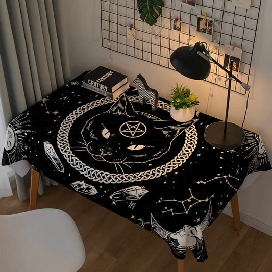 A Tarot tablecloth