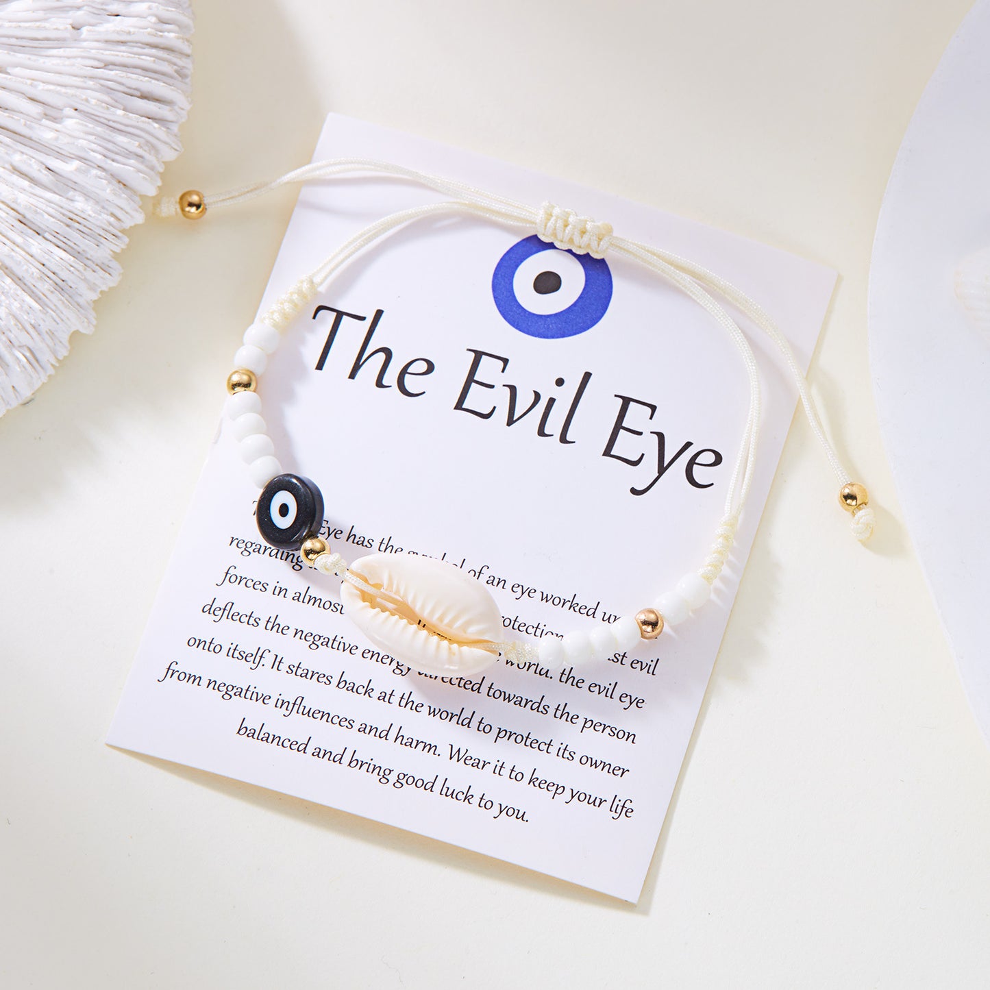 Bohemian Starfish Shell Conch Rice Bead Bracelet