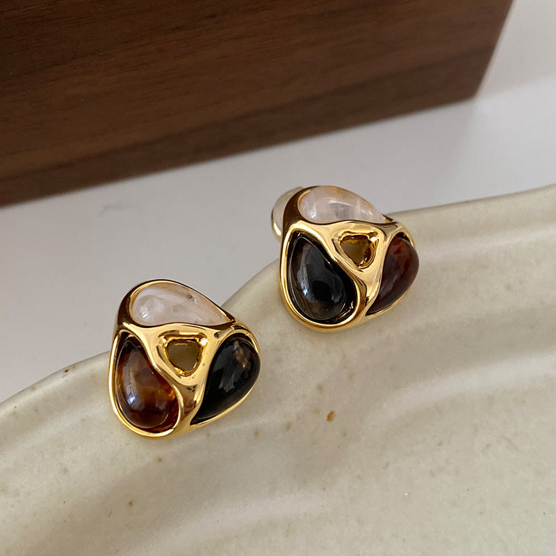 Square Maillard earrings
