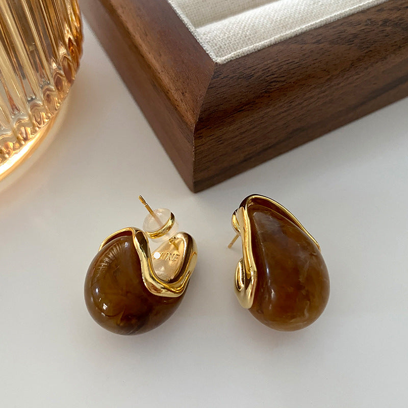 Square Maillard earrings