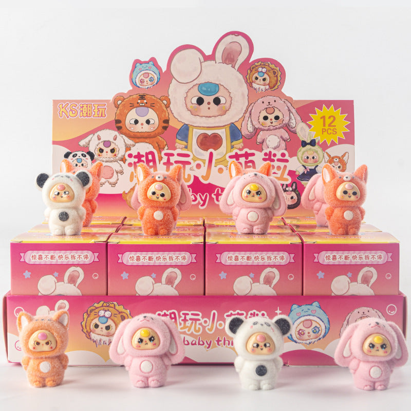 A Flocking small ornaments doll