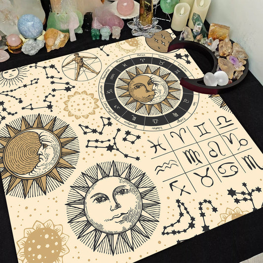 A Sun and Moon Magic Array Tablecloth