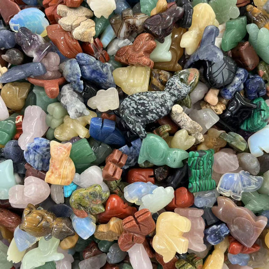 B Multi-material mini sculptures