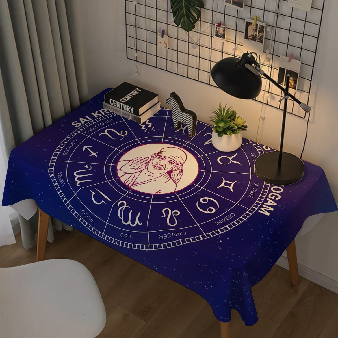 A Tarot tablecloth